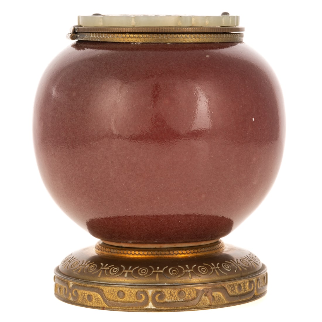 Chinese Peach Bloom Inkwell (1 of 5)