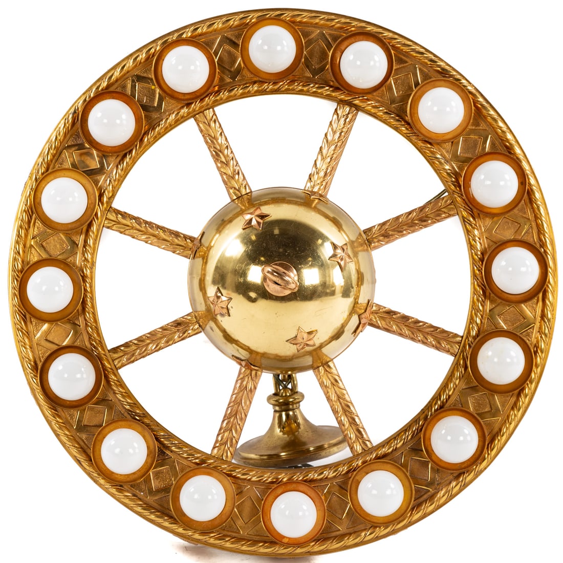 An American Art Deco 16- Light Chandelier, c. 1923 (1 of 3)