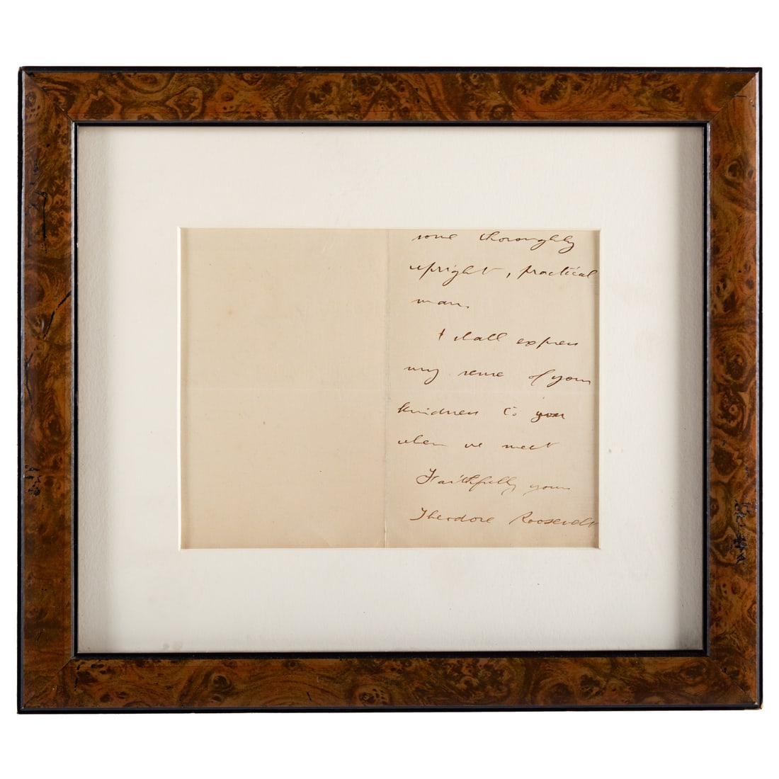 Theodore Roosevelt, Autograph Letter, Signed (1 of 5)