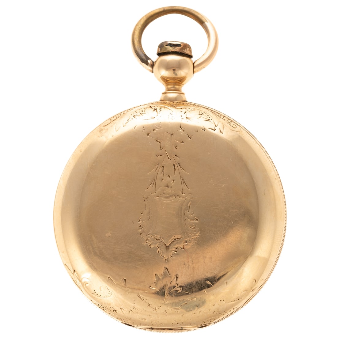 An 1870s 14K Hunter Case Pocket Watch by Elgin (1 of 5)