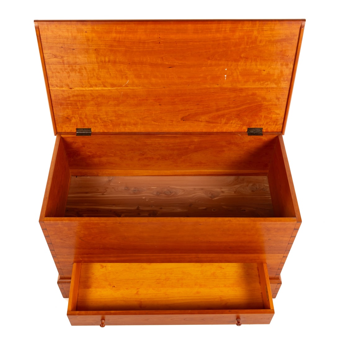 Adriance Furniture Makers Cherry Blanket Chest (1 of 3)