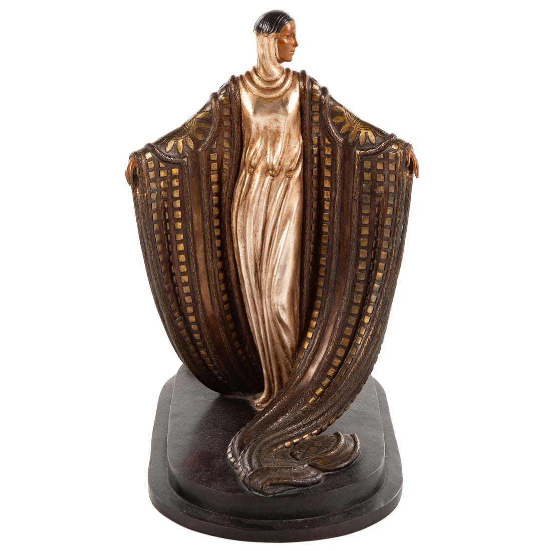 Erte. "La Mysterieuse," bronze (1 of 3)