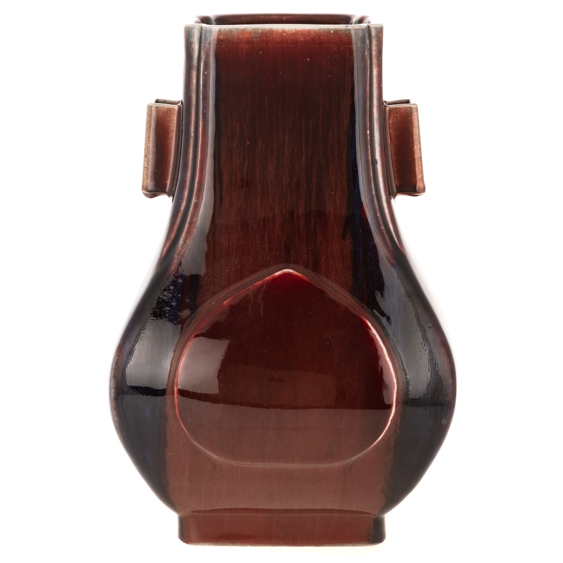 A Chinese Flambe Porcelain Vase (1 of 4)