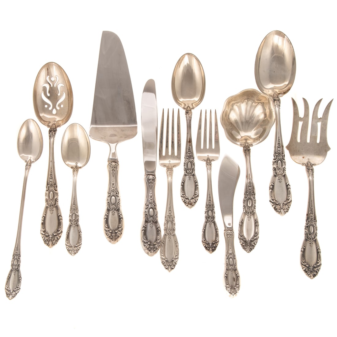 Towle Sterling "King Richard" Flatware Service (1 of 3)