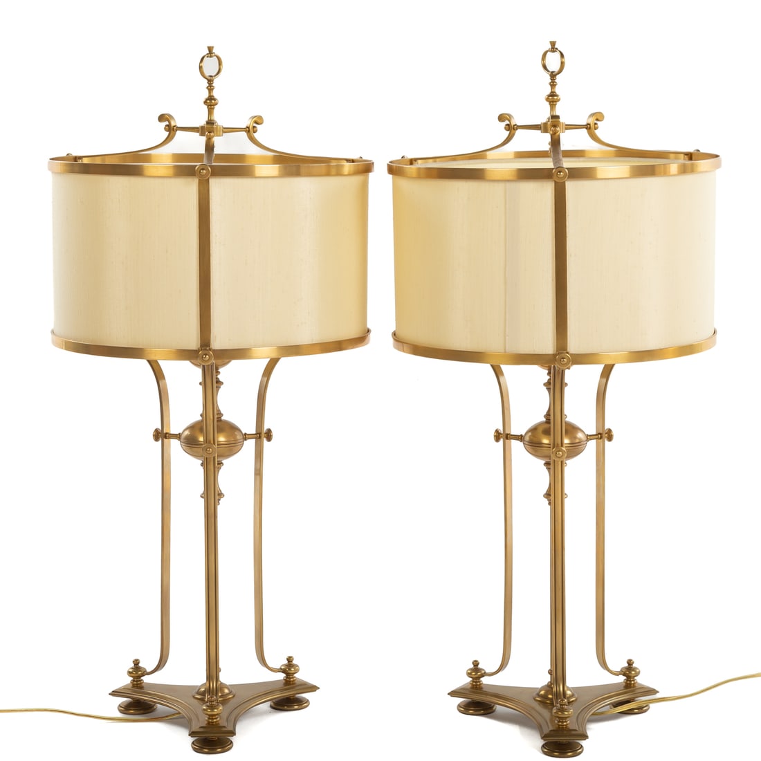 A Pair of Brass Designer Lamps (1 of 4)