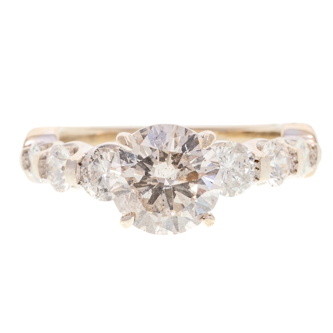 A 4.60 ctw Diamond Ring in 14K (1 of 5)