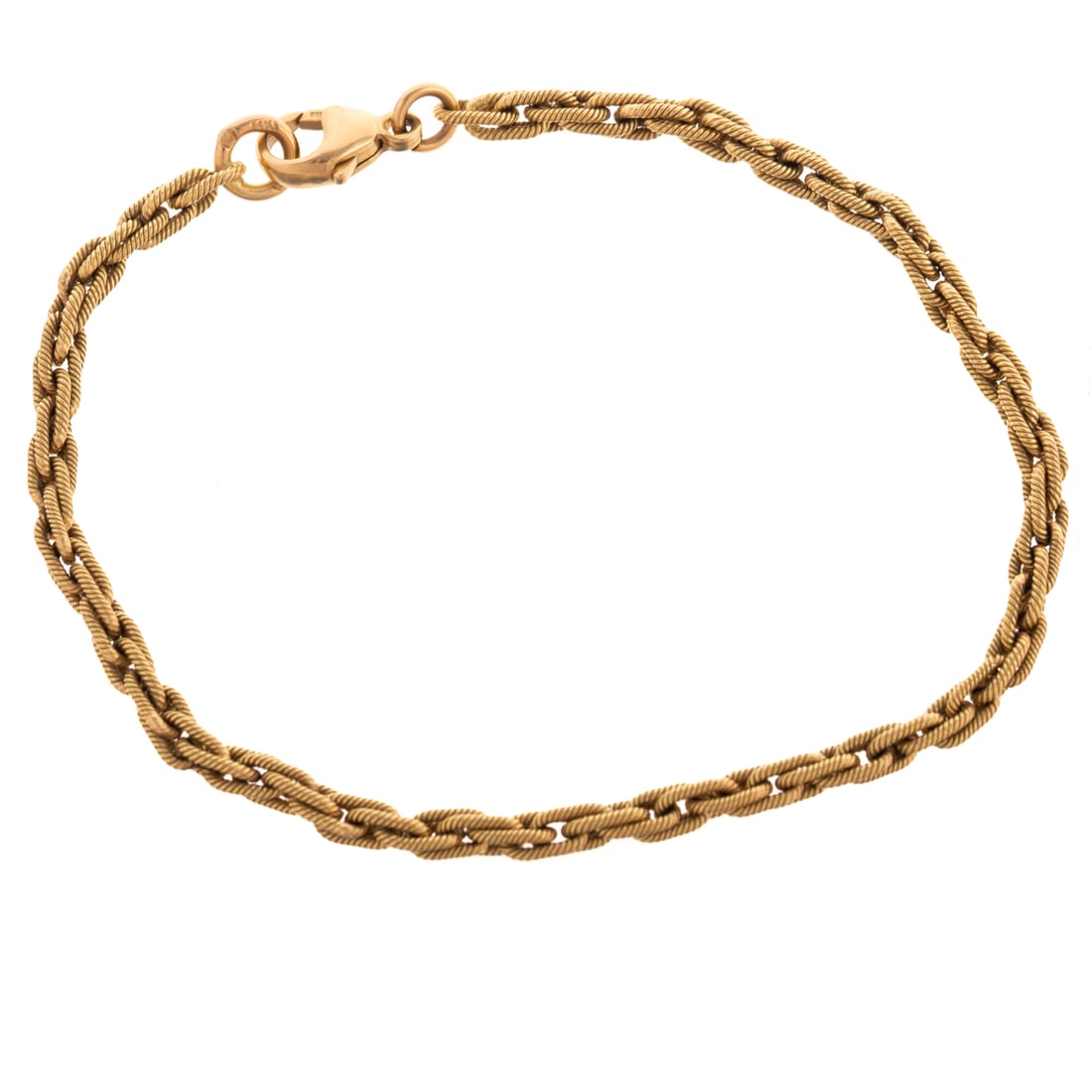 An Italian Multi-Cable Link Bracelet in 14K (1 of 4)