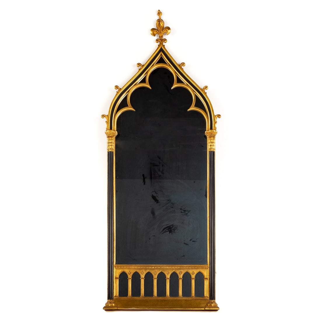 Carvers Guild Gothic Style Giltwood Mirror (1 of 6)