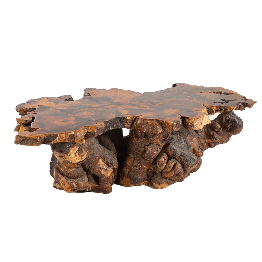 Live Edge Tree Form Coffee Table (1 of 5)