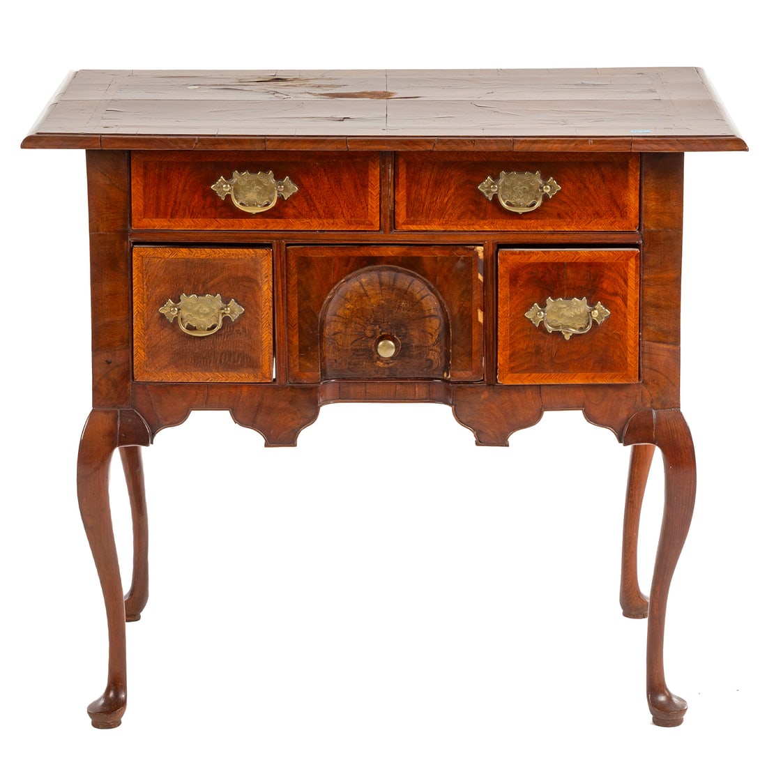 Queen Anne Style Walnut Lowboy (1 of 8)