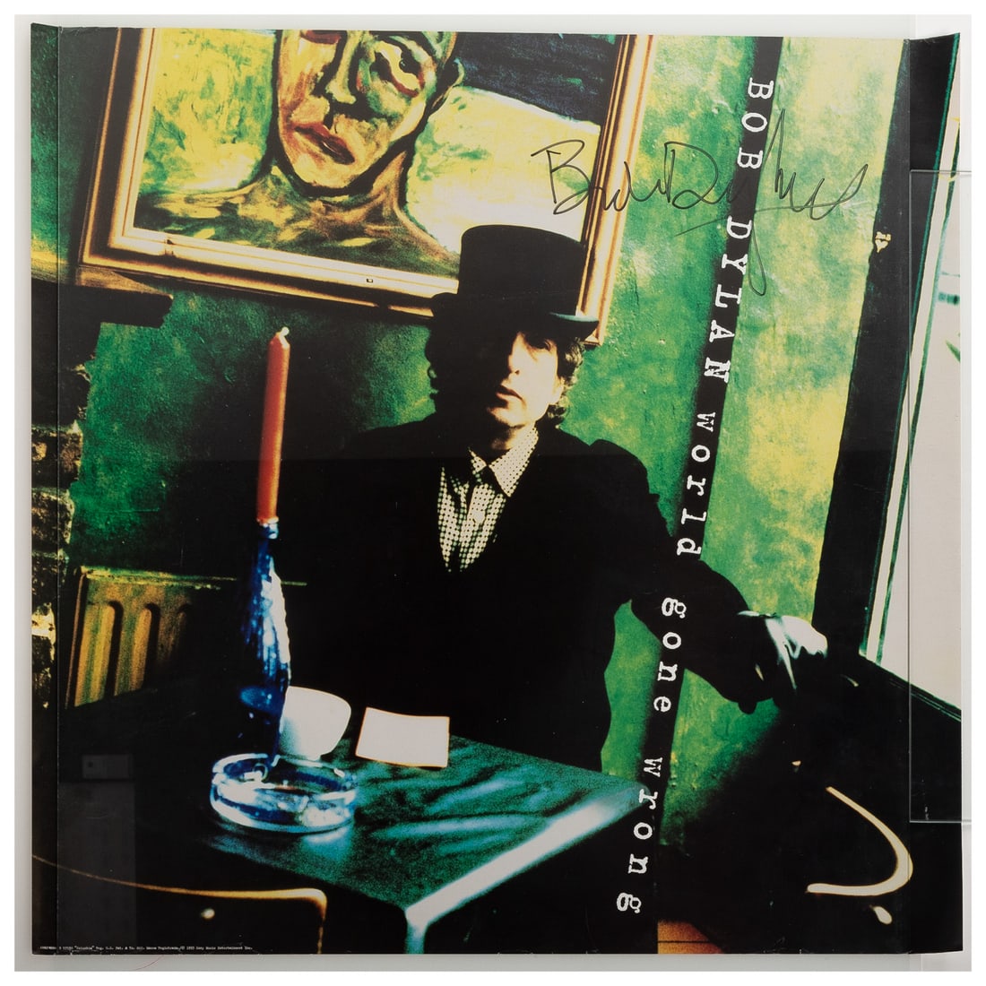 Bob Dylan World Gone Wrong Promo, Signed (1 of 3)