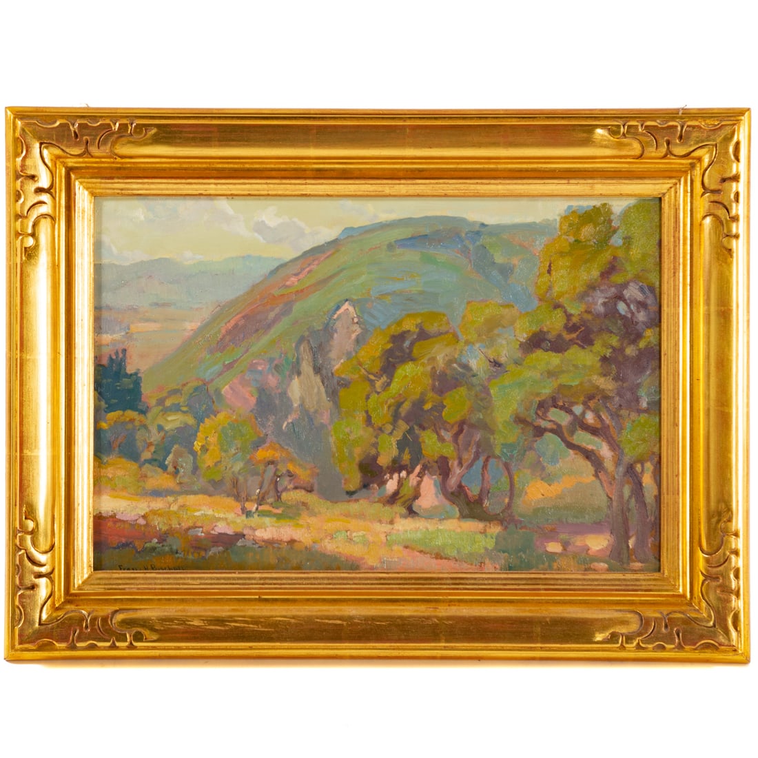 Franz Arthur Bischoff. California Landscape, oil (1 of 4)