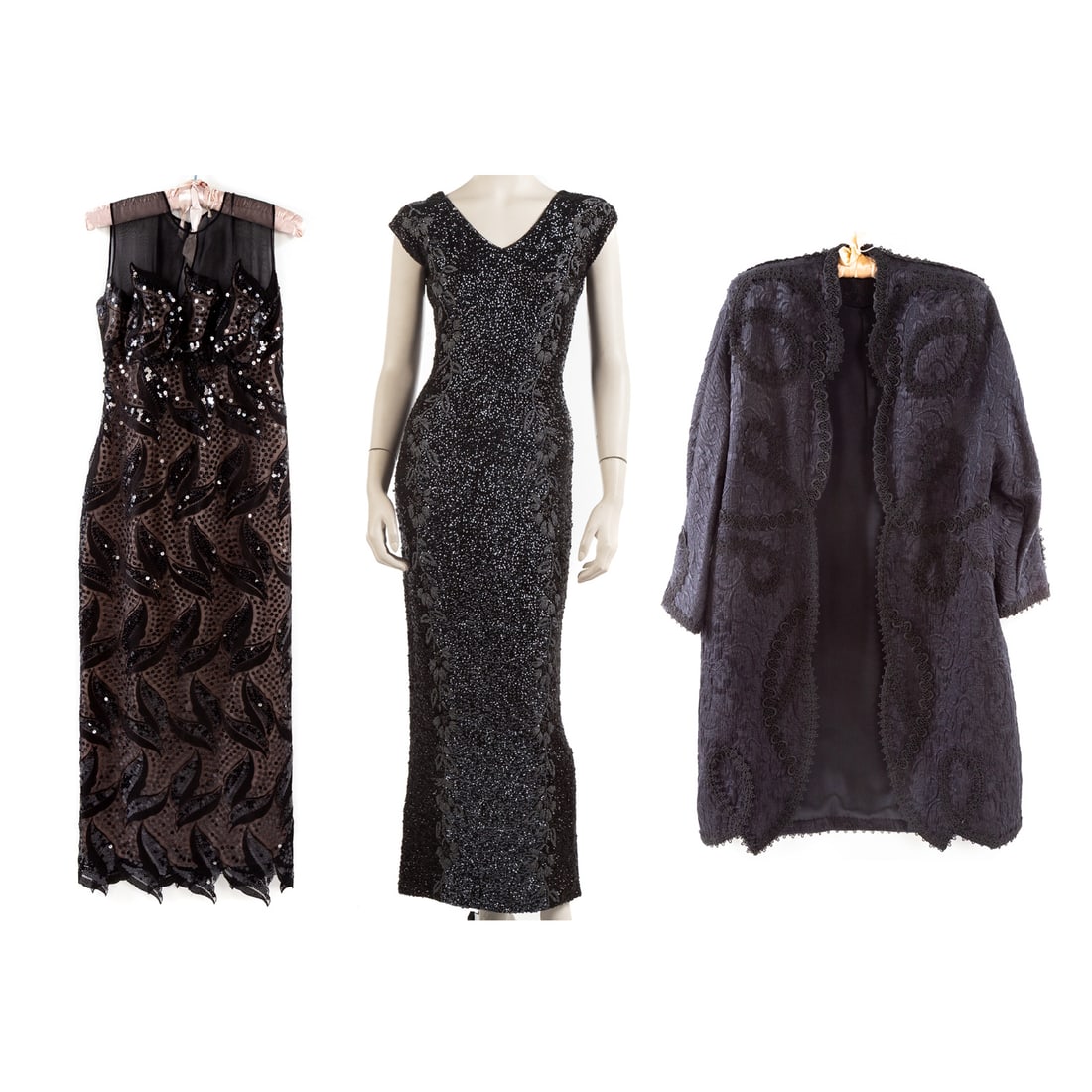 Two Custom Evening Gowns & Jacket (1 of 9)