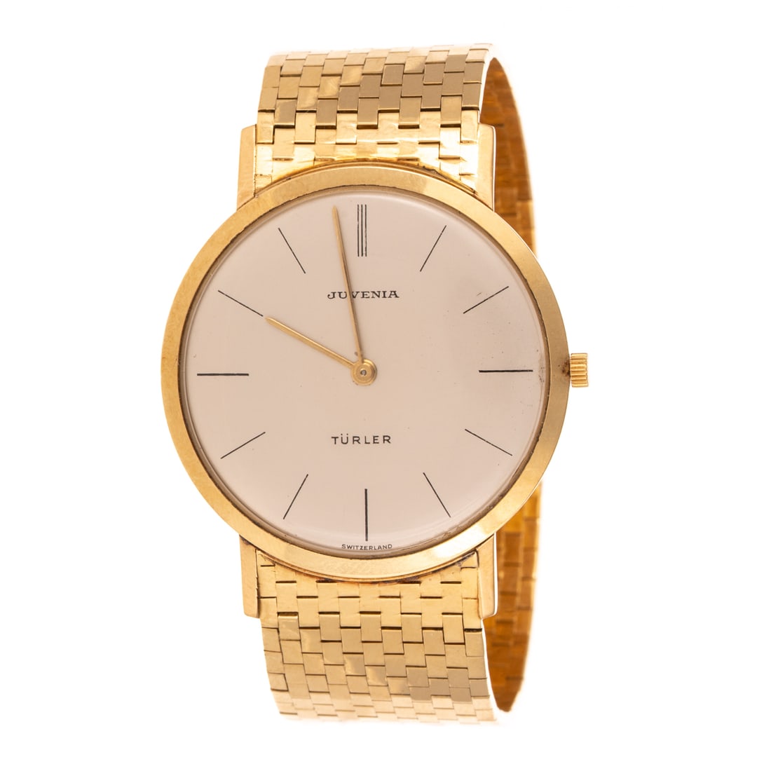 A 34 mm Juvenia "Turler" Wrist Watch in 18K (1 of 6)