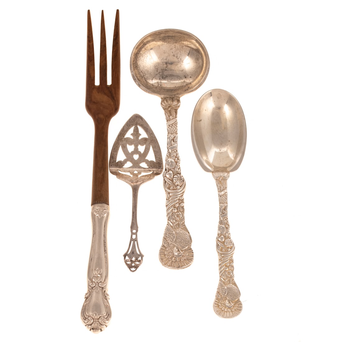 Two Tiffany & Co. Sterling Turkey Motif Serving Pieces (1 of 4)