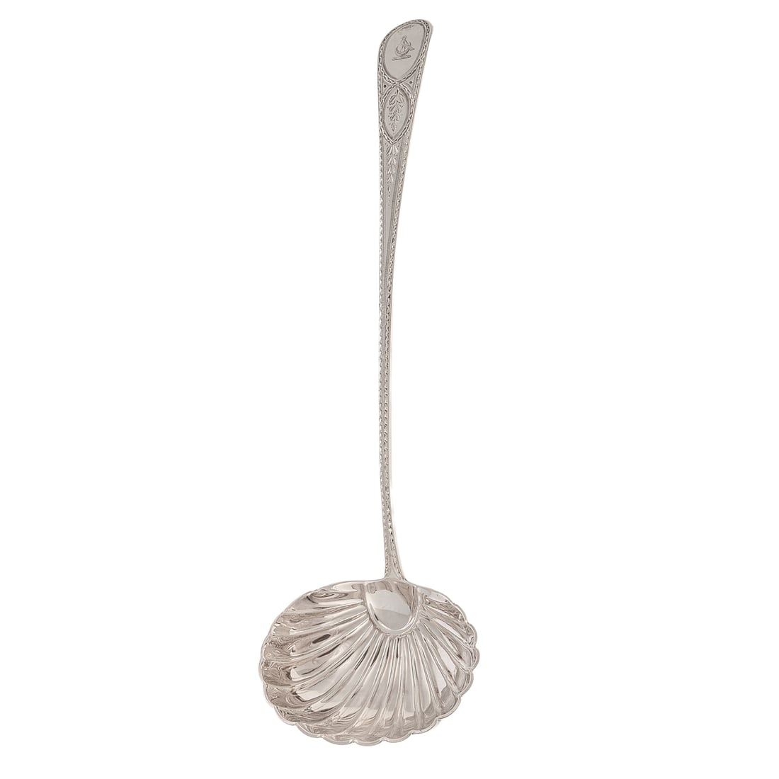 George III Silver Armorial Ladle (1 of 5)
