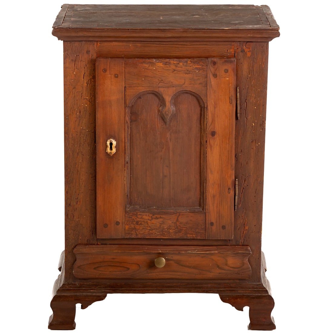 Federal Vernacular Walnut Spice Cabinet (1 of 5)