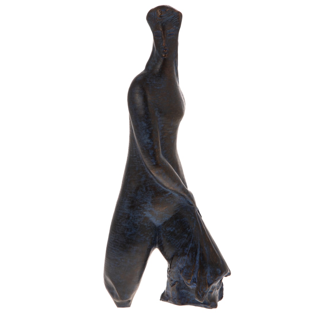 After Alexander Archipenko. Figure in Blue, bronze (1 of 4)