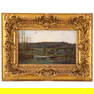 Attributed to Charles Daubigny. Landscape, oil