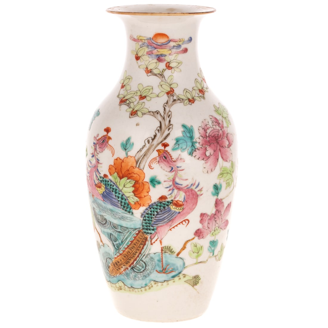 A Chinese Famille Rose Vase (1 of 5)