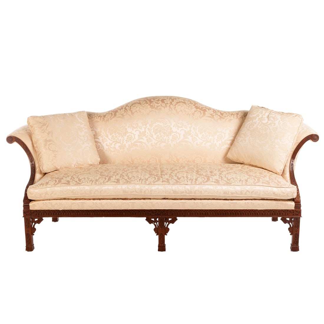 Hickory Chair Chinese Chippendale Style Sofa (1 of 5)
