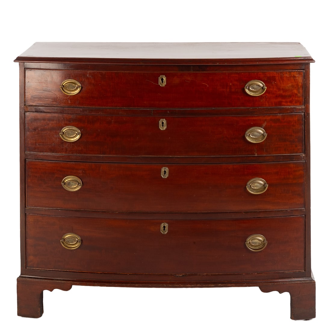 Federal Flame Mahogany Bowfront Chest (1 of 5)