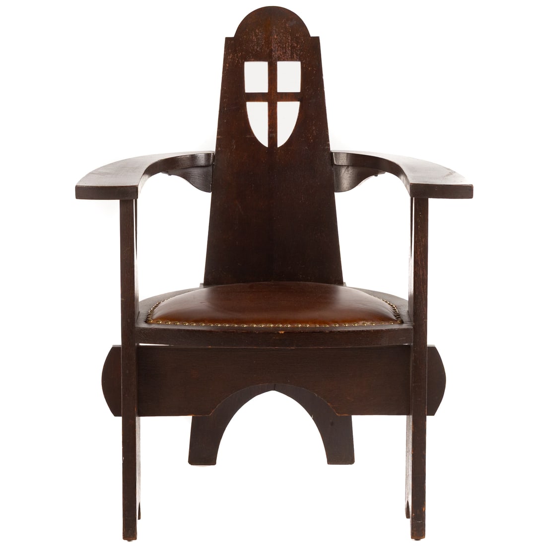 American Mission Oak Armchair (1 of 4)