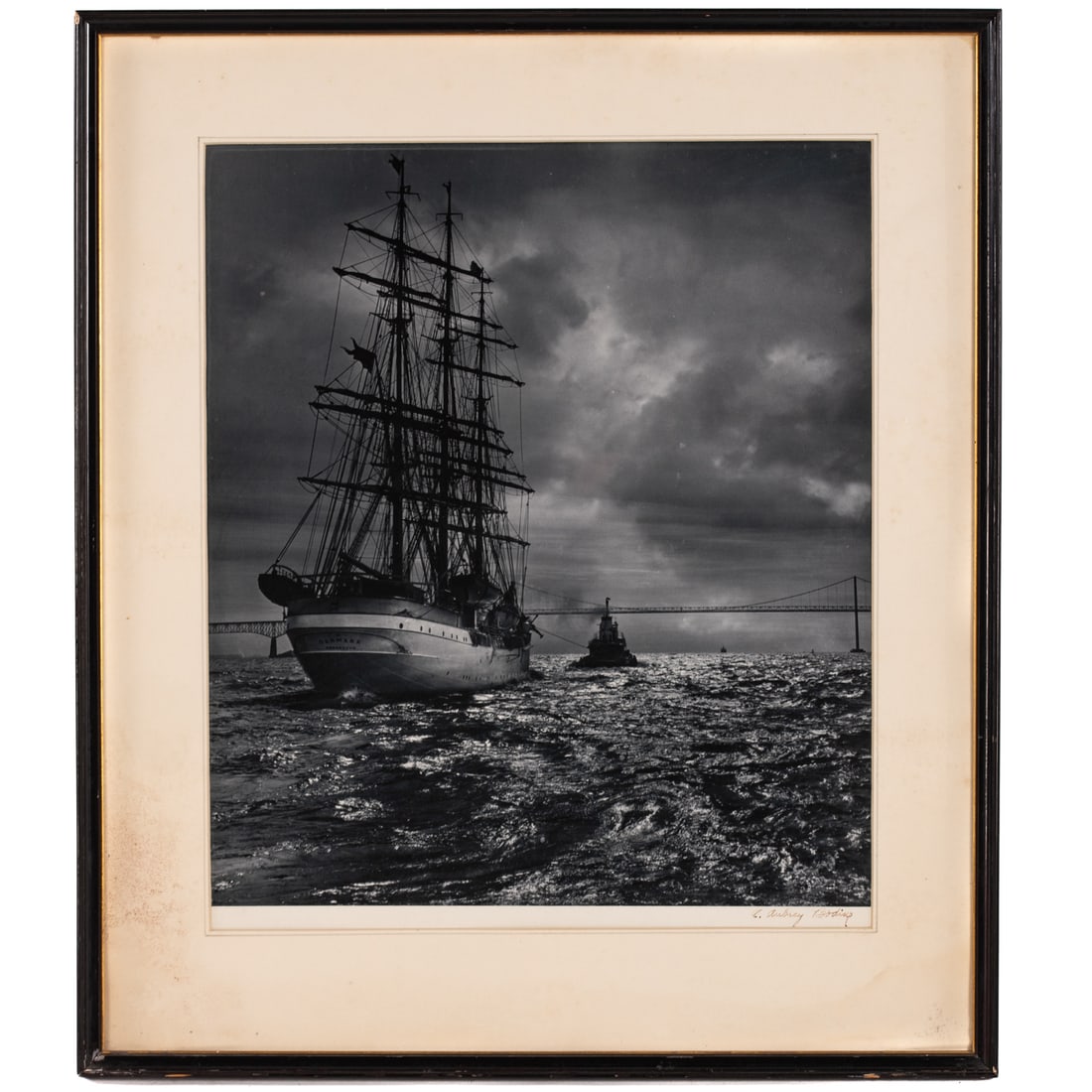 A. Aubrey Bodine. "Danmark," photograph (1 of 5)