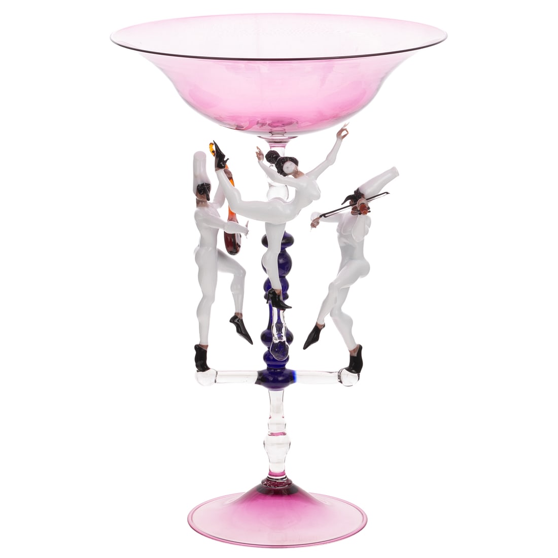 Lucio Bubacco Glass Goblet Flamboyant High Stepper (1 of 5)