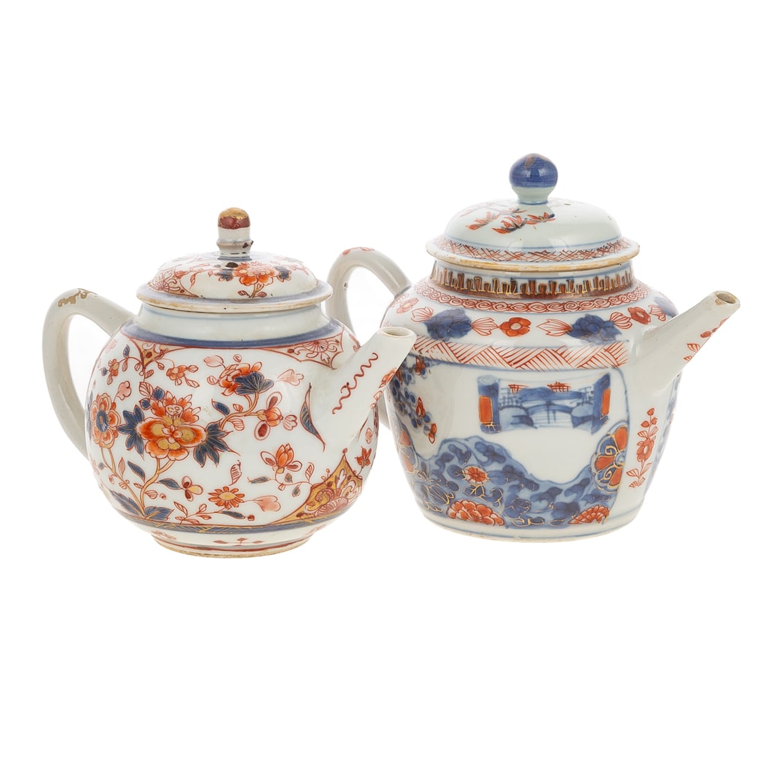 Two Chinese Imari Teapots (1 of 7)
