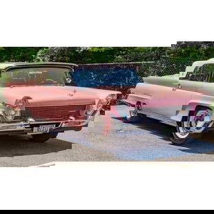 1958 Lincoln Continental Mark III Convertible: 1958 Lincoln Continental Mark III Convertible * This lot requires special registration to bid. Please contact Alex Cooper?s accounting department at acaccounting@alexcooper.com or call (443) 470-1431