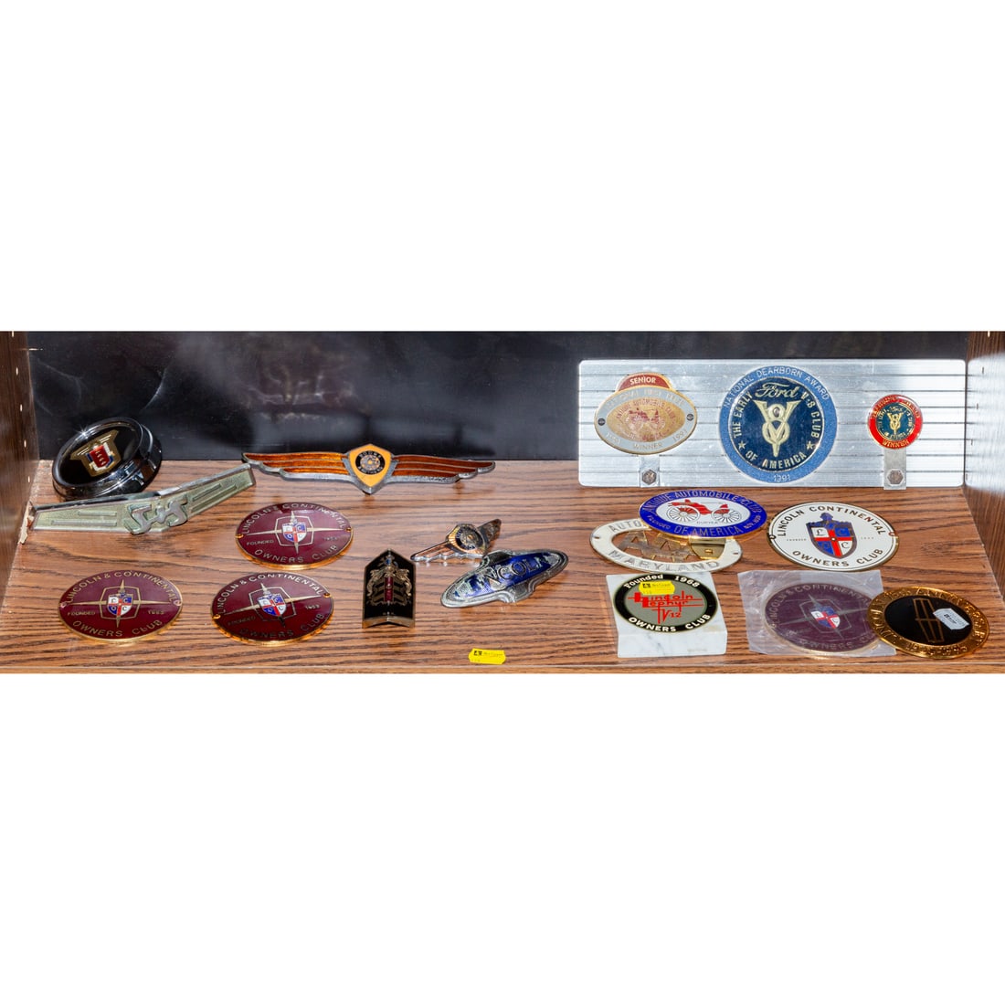 A Selection of Lincoln Car Tags (1 of 3)