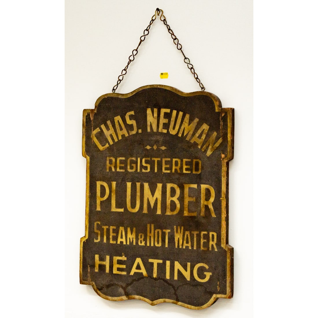 An Antique Plumber's Shop Sign (1 of 3)