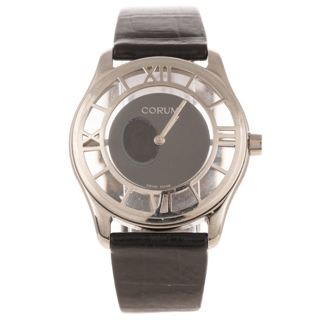 A Corum Skeleton Mirror Watch in Stainless Steel (1 of 5)