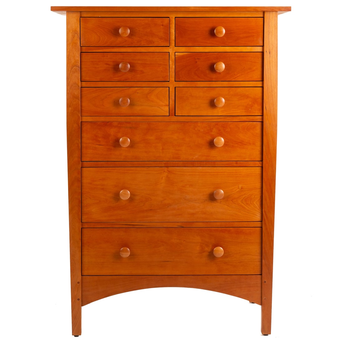 Stickley Solid Cherry Tall Chest (1 of 4)