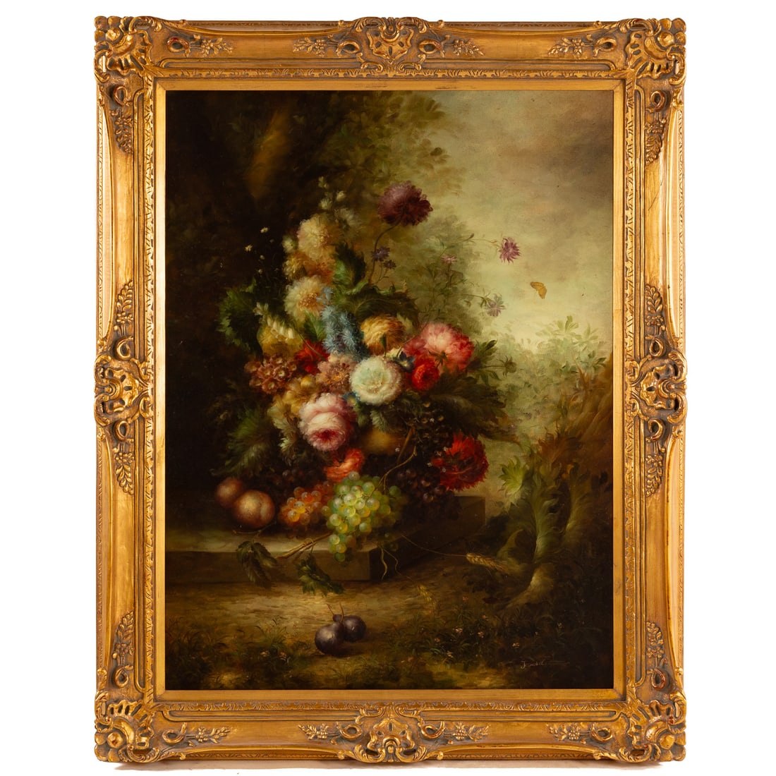 Artist Unknown. Still Life with Flowers, giclee (1 of 4)