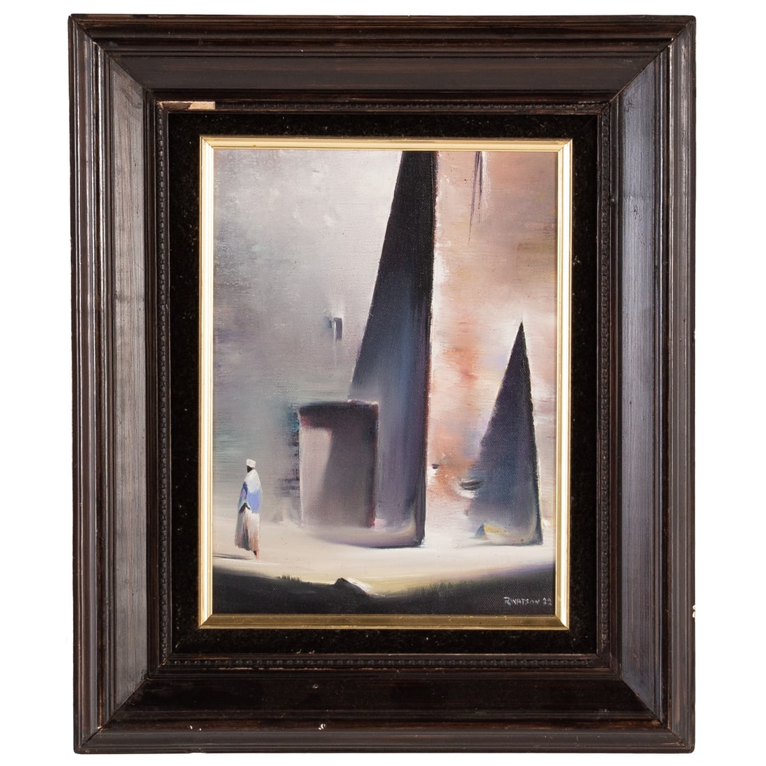 Robert James Watson. "The Door," oil (1 of 5)