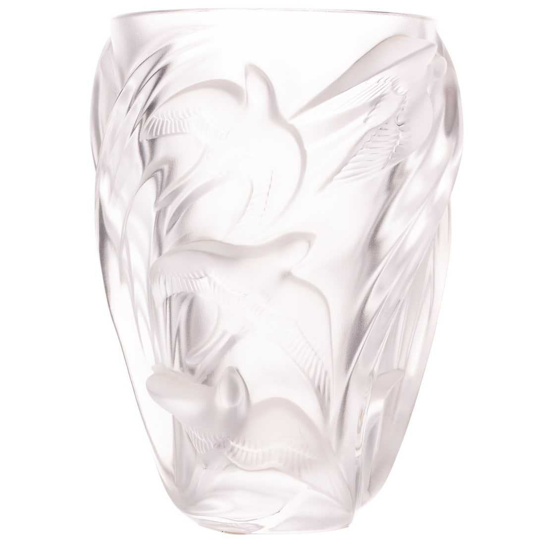 A Lalique "Martinets" Vase (1 of 4)