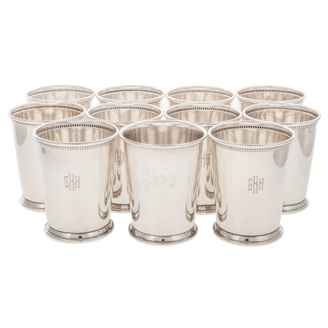 11 Empire Sterling Mint Julep Cups (1 of 5)