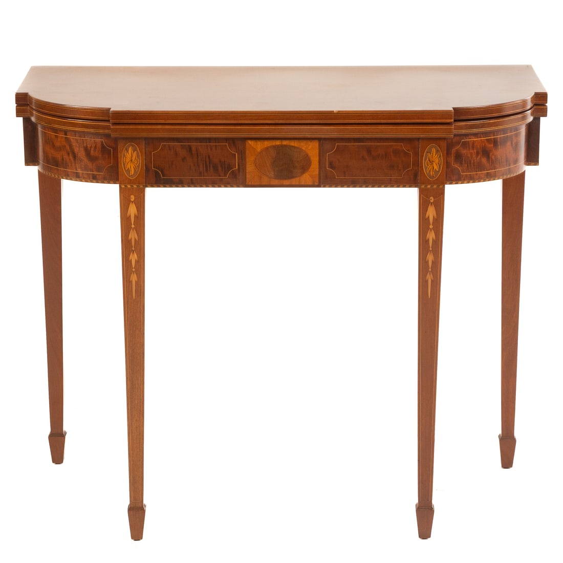 Potthast Mahogany Flip Top Games Table (1 of 4)