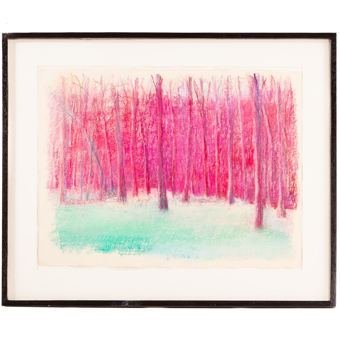 Wolf Kahn. "Disagreeable Colors Made to Agree," pastel (1 of 5)