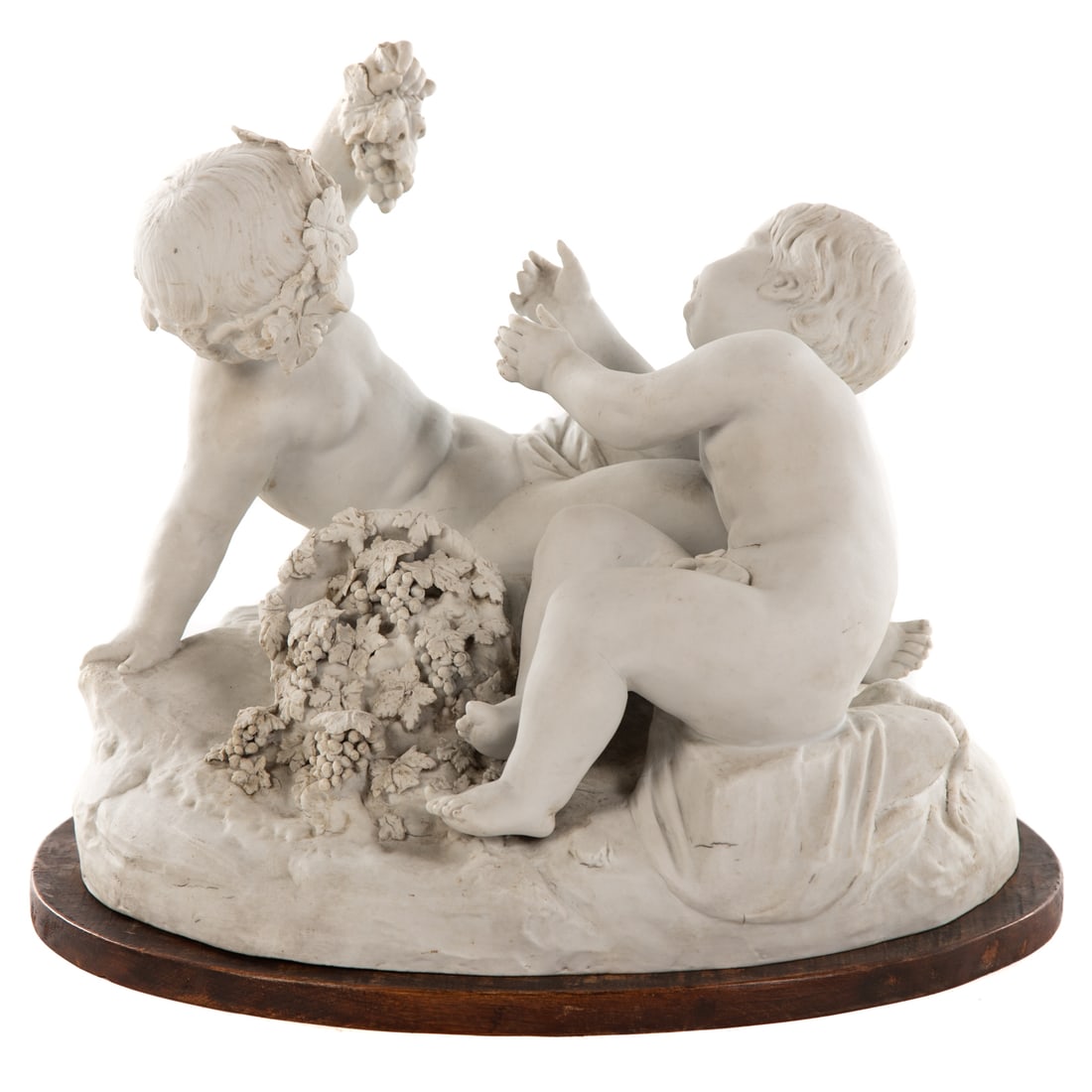 A French Biscuit Figural Group of Children Playing (1 of 4)