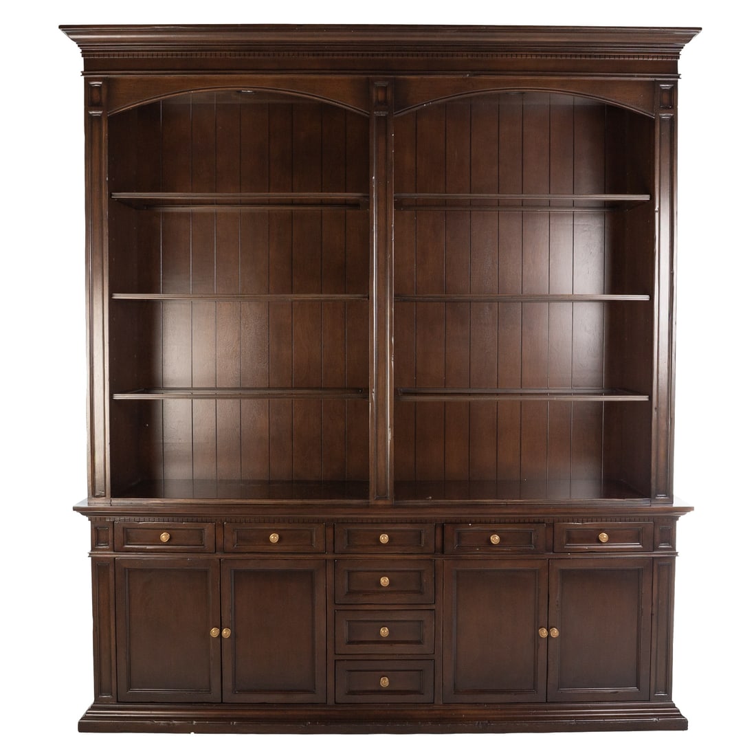 Large Mahogany Office Bookcase (1 of 6)