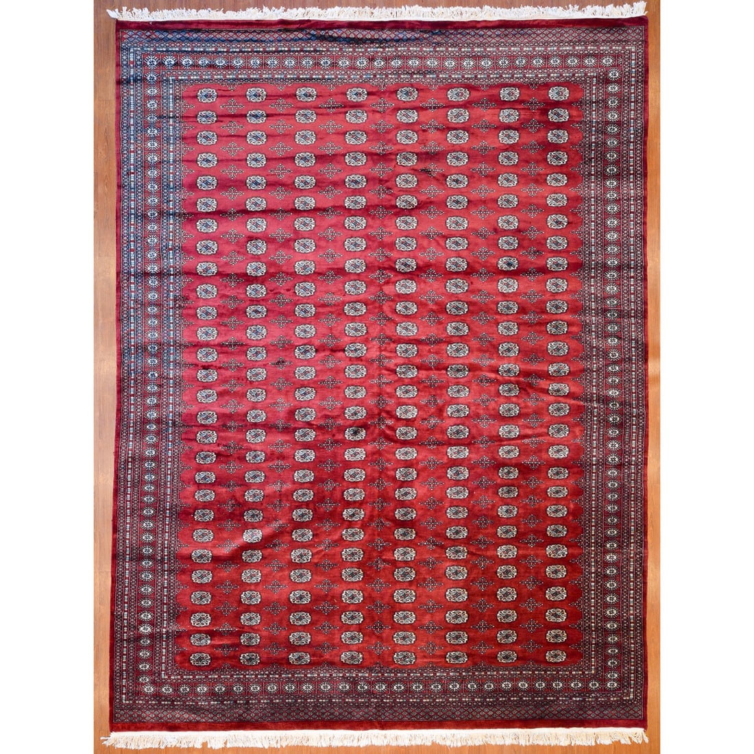 Bokhara Carpet, Pakistan, 10.2 x 13.6 (1 of 4)