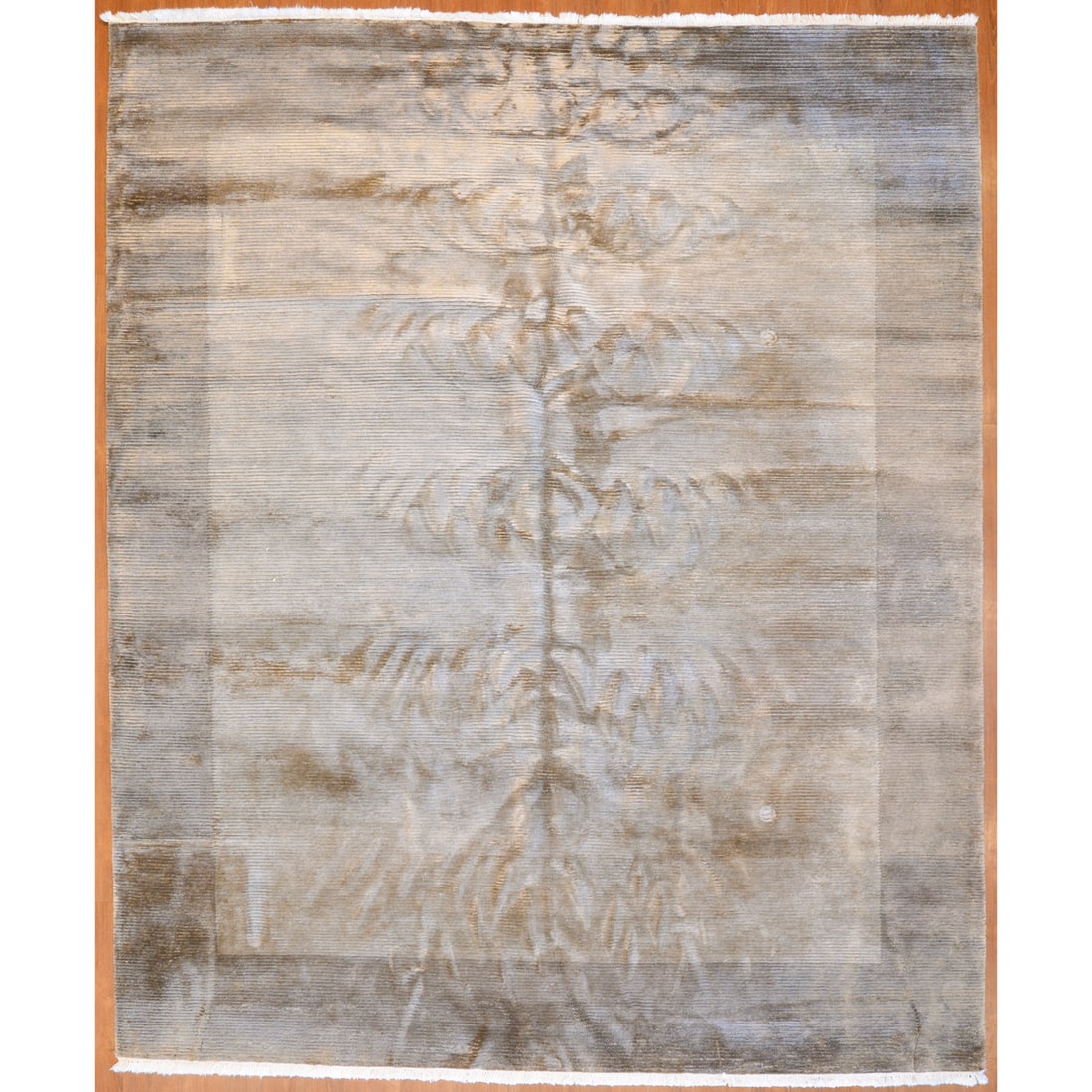Tibetan Rug, Nepal, 8.2 x 9.11: Modern, hand-knotted, wool pile