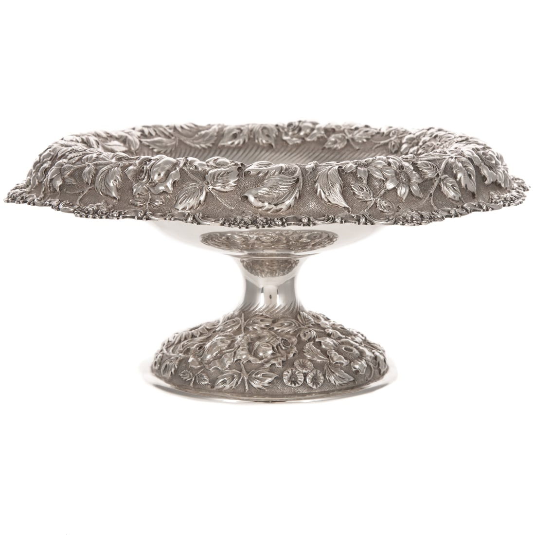 Stieff Sterling "Rose" Compote (1 of 4)