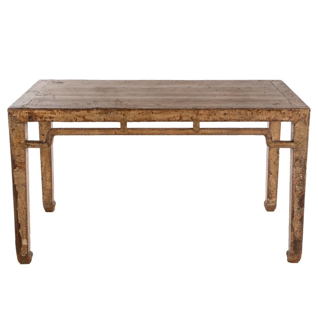 Chinese Style Painted Distressed Console Table (1 of 4)