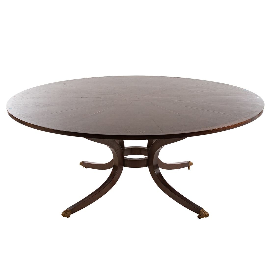 Large Dessin Fournir Mahogany Center Table (1 of 4)