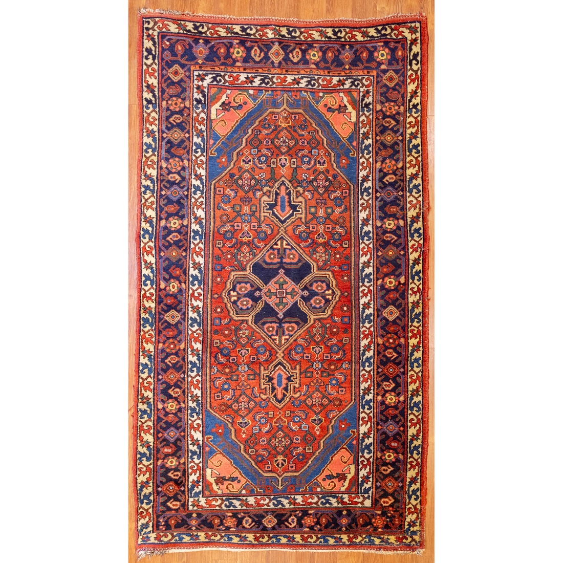 Semi-Antique Bijar Rug, Persia, 3.10 x 6.10 (1 of 8)