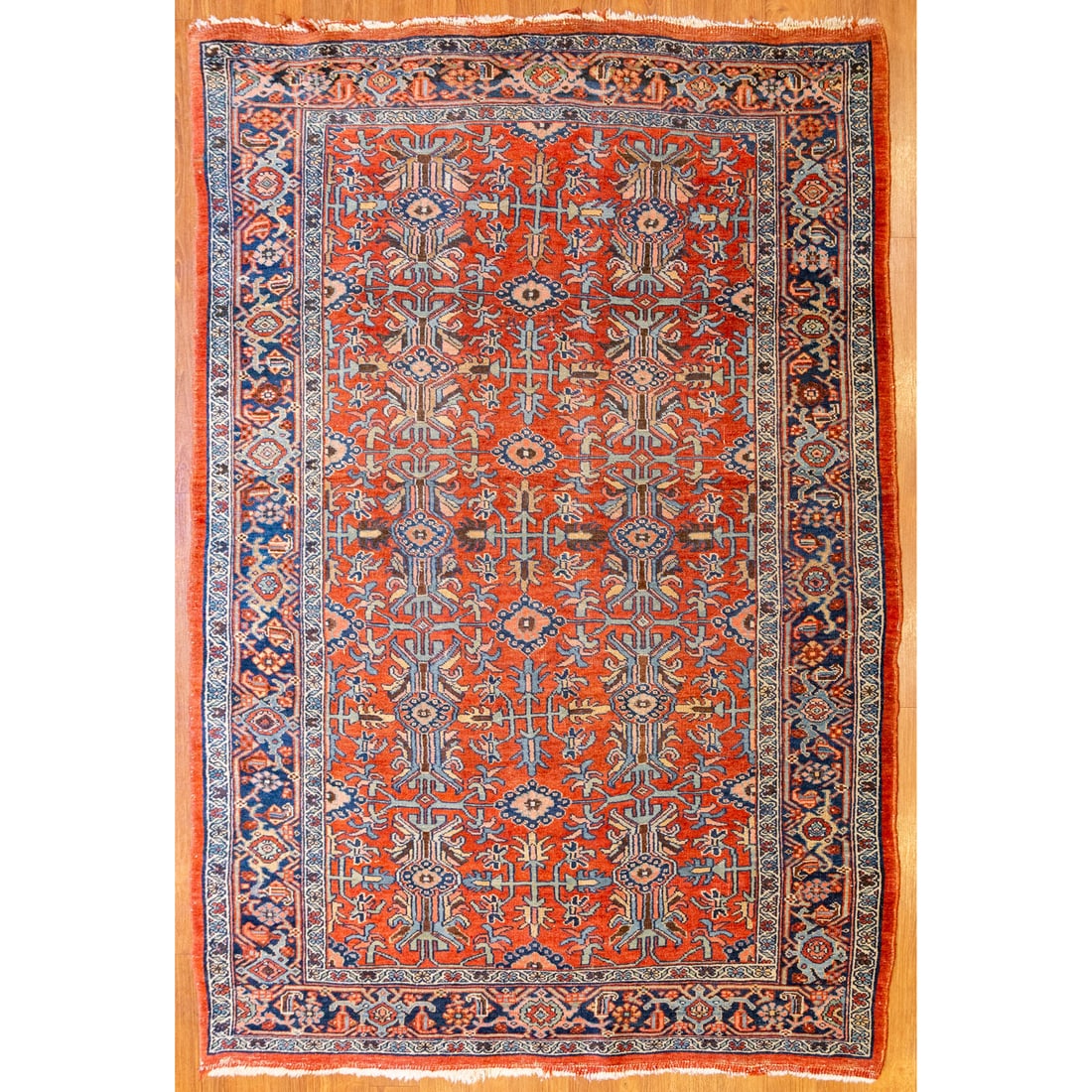 Semi-Antique Bijar Rug, Persia, 4.7 x 6.8 (1 of 5)